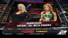 WWE SmackDown vs. Raw 2011 Tiffany vs Beth Phoenix