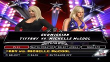 WWE SmackDown vs. Raw 2011 Tiffany vs Michelle McCool