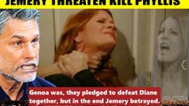 CBS Young And The Restless Spoilers Jemery threatens to kill Phyllis if she dare