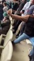 Bursaspor-Amedspor maçında sahaya sapanla taş atan taraftar böyle görüntülendi