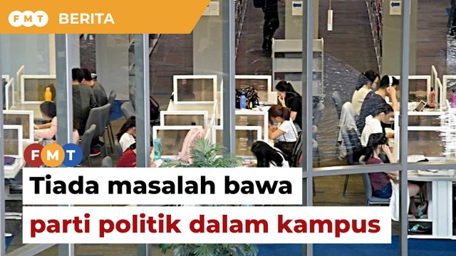 Tiada masalah bawa parti politik dalam kampus, kata bekas Ahli Parlimen
