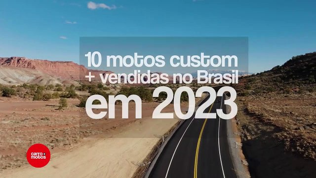 Veja as 10 motos custom mais vendidas em 2023