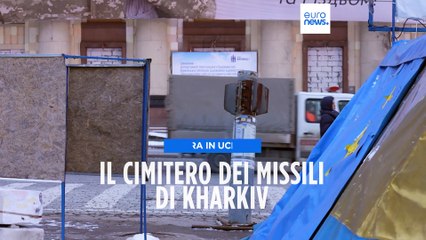 Il cimitero dei missili di Kharkiv, in Ucraina
