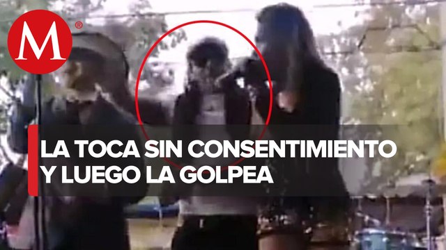 Cantante Heidy Infante denuncia tocamiento y agresión física sobre le escenario; revela video