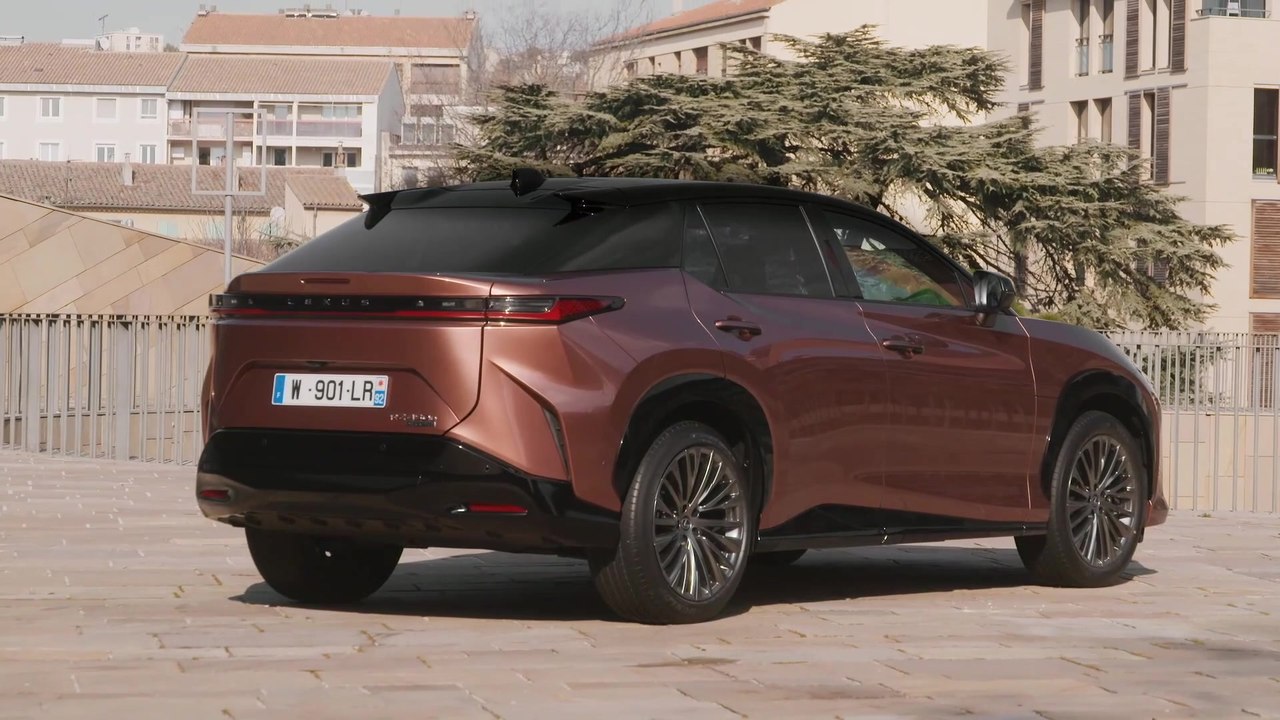 Der neue vollelektrische Lexus RZ 450e - Aerodynamische Merkmale