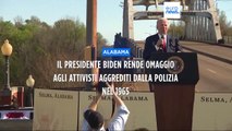 Stati Uniti: Joe Biden a Selma per anniversario 