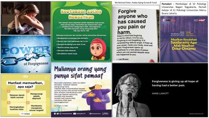 Kekuatan Memaafkan Part II No. 010 https://youtu.be/4m4m_mkEbQA