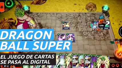 Tráiler de la versión digital de Dragon Ball Super Card Game