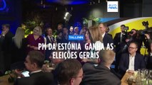 Partido da primeira-ministra Kaja Kallas vence eleições gerais na Estónia
