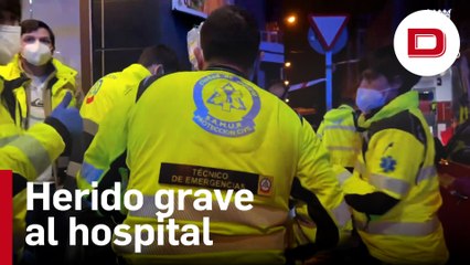 Sobrevive tras recibir cinco puñaladas en un bar de Usera