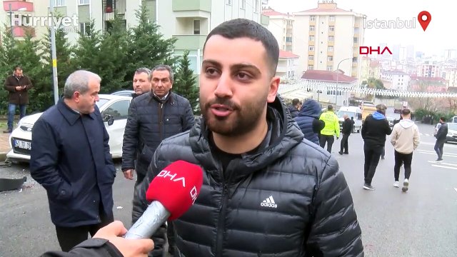 Kartal'da hafriyat kamyonu 13 araca çarparak durabildi