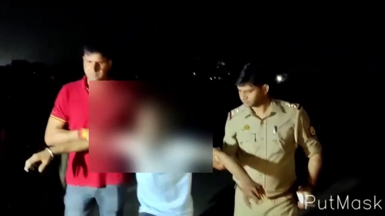 ग्रेटर -नोएडा पुलिस और बदमाश के बीच मुठभेड़,