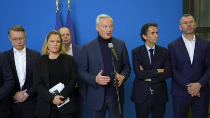 "Trimestre anti-inflation": Bruno Le Maire annonce un dispositif "massif, efficace, protecteur"