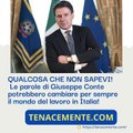 QUALCOSA CHE NON SAPEVI! Queste dichiarazioni di Giuseppe Conte potrebbero cambiare per sempre il mondo del lavoro in Italia!