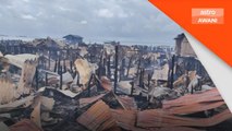 Kebakaran | 90 rumah perkampungan atas air musnah