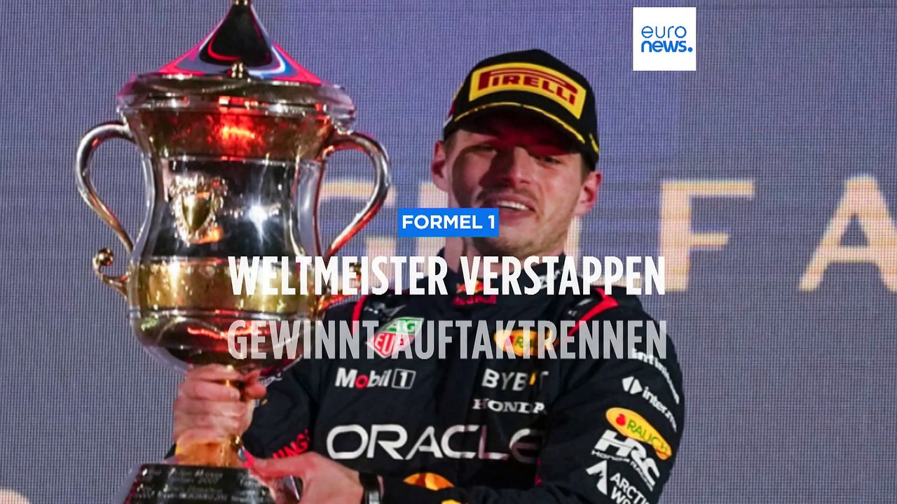 Verstappen unschlagbar: Niederländer gewinnt Formel-1-Auftakt