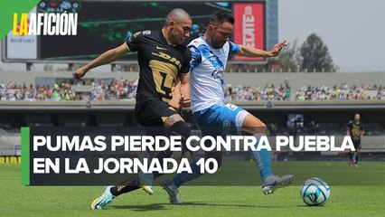 Club Puebla sorprende y vence a Pumas 4 por 2
