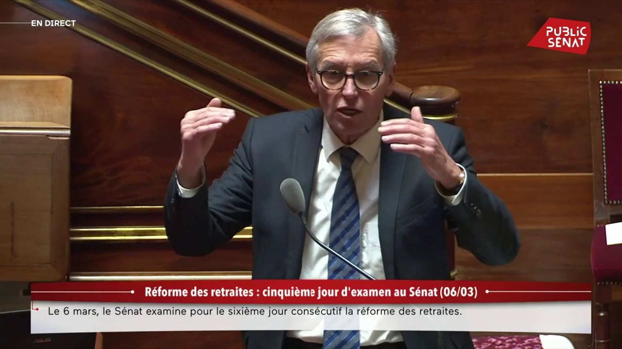 René-Paul Savary (LR) défend la création d'un CDI senior pour les plus de 60 ans