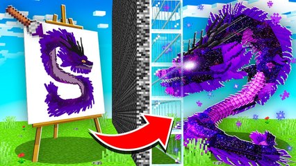 Watch My Painted Art Come Alive in an Epic Mob Battle! 🎨🔥