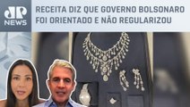Amanda Klein e Luiz Felipe d'Avila comentam sobre joias de Michelle Bolsonaro