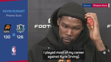 'No emotion at all' - Durant unfazed about facing Irving