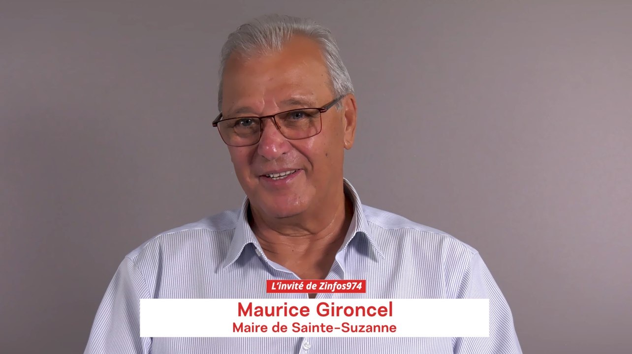 Maurice Gironce l: Maire de Ste Suzanne