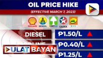 Dagdag-presyo sa produktong petrolyo, epektibo bukas