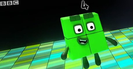 Numberblocks Numberblocks S08 E009 Four on the Floor