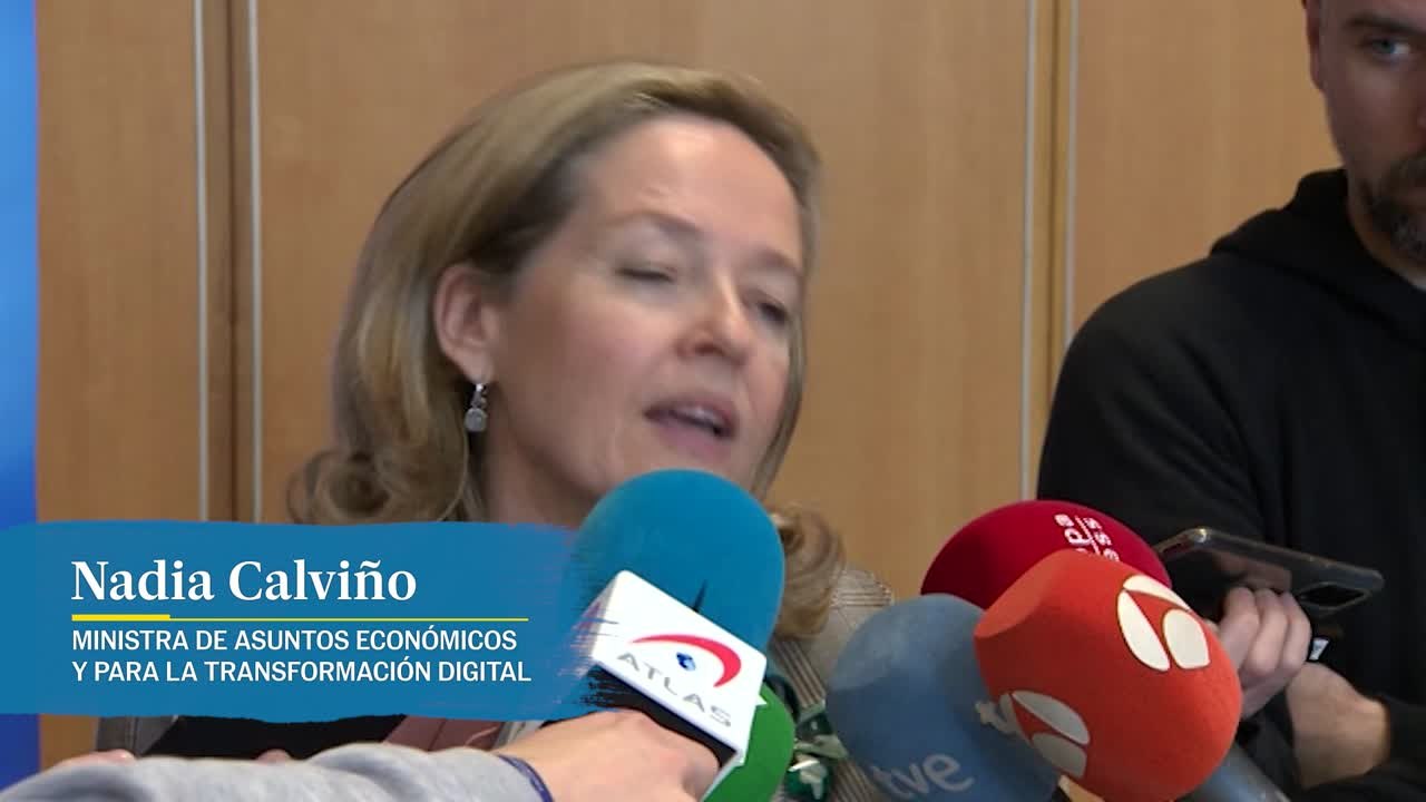 Nadia Calviño duda de los argumentos de Ferrovial para trasladar su domicilio social