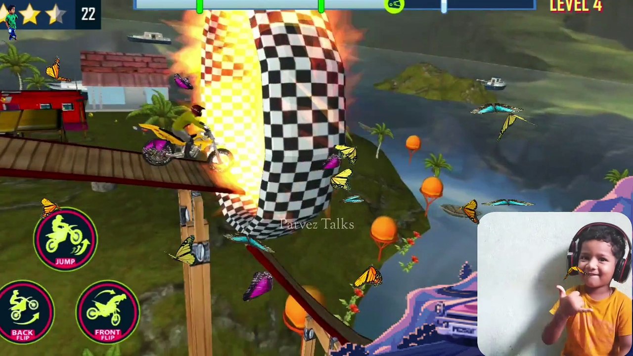 Bike stunt tricks Master / Levels 1-7 / Best Android game / speed biker