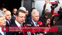 BB Genel Başkanı İmamoğlu ve ABB Başkanı Yavaş, İYİ Parti Genel Başkanı Akşener’i ziyaret etti