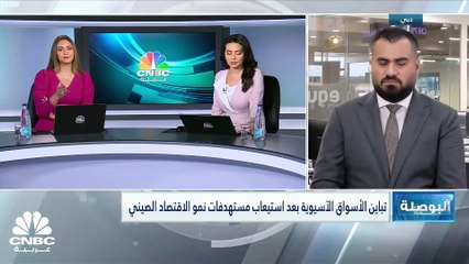 الأسواق تتفاعل مع تخفيض توقعات نمو اقتصاد الصين