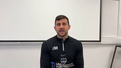 Watch: John Mousinho's pre-match thoughts ahead of Barnsley game - plus Ronan Curtis update