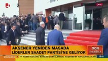 CHP Genel Başkanı Kemal Kılıçdaroğlu, Saadet Partisi Genel Merkezi'ne geldi