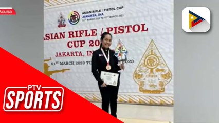 Acuña, Valdez nag-uwi ng bronze medal sa Rifle/Pistol Cup sa Indonesia