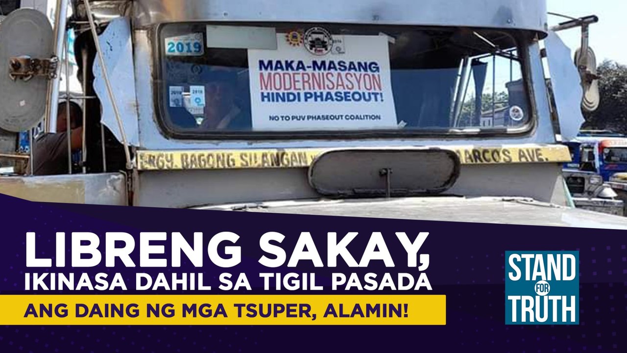 Libreng sakay, ikinasa dahil sa tigil pasada – Ang daing ng mga tsuper, alamin! | Stand For Truth