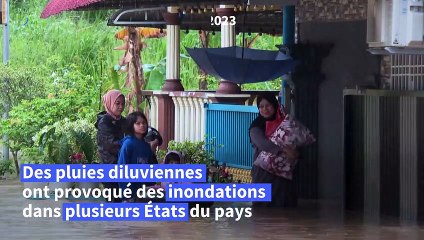 Malaisie: au moins quatre morts dans des inondations et près de 41.000 évacués