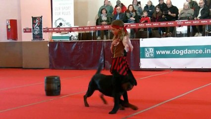 Autres compétitrices lors de la compétition de danses canines le 5 mars 2023 à Salelles du Bosc