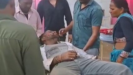 शिवपुरी: तेज रफ्तार बाइक अनियंत्रित होकर फिसली,महिला और युवक घायल