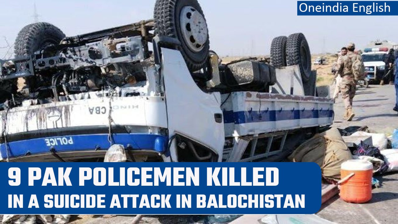 Balochistan: 9 Pakistani policemen killed in a...