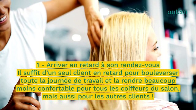 Les coiffeurs révèlent les pires choses que les clients font parfois durant un rendez-vous