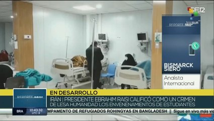 Siero: Los envenenamientos a estudiantes son una forma de provocar un estallido social