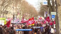 Francia se prepara para otra jornada de huelgas y movilizaciones contra la reforma de las pensiones