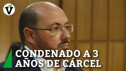 Condenado a 3 años de cárcel y 17 de inhabilitación el expresidente de Murcia Pedro Antonio Sánchez