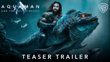 Movie Trailer AQUAMAN 2 and The Lost Kingdom (2023)