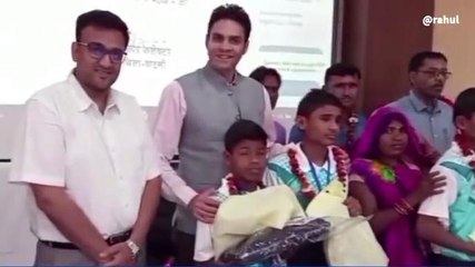 कटनी:नेशनल पैरा जुडो चैंपियनशिप में बढ़ाया जिले का मान,कलेक्टर ने किया सम्मान