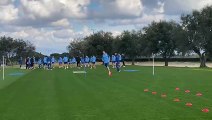 Lazio - AZ, a Formello l'allenamento di rifinitura della squadra