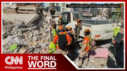 Govt. honors PH contingent to Turkey-Syria quake | The Final Word