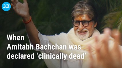 When Big B fought back from a near death experience