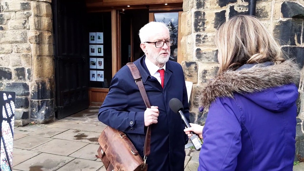 Watch Jeremy Corbyn pay tribute to former Halifax MP